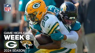 Green Bay Packers vs Jacksonville Jaguars Game Highlights  NFL 2024 Season Week 8 [upl. by Anatollo]