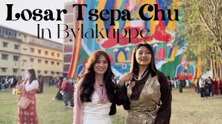 Losar Tsepa Chu In Bylakuppe  Tibetan Vlogger [upl. by Aicela]