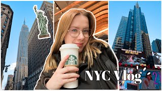 NEW YORK Travel Vlog🗽 alleine reisen Tiktok Food Spots Kurztrip 😍🥹  Alina Marie [upl. by Bivins]