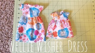 Sew with me  Wellie Wisher Dress [upl. by Nemzaj]