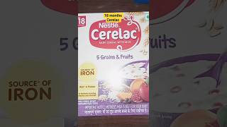 Nestle Cerelac baby cereal with milk 5 grains amp fruits 18 month plus nestle babyfood cerelac [upl. by Ecela]