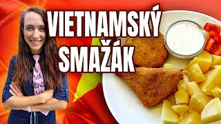 SMAŽÁK OD VIETNAMCŮ To se na to podíváme smažák jídlo restaurace [upl. by Trub]