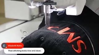 Brother PRS 100 Persona Embroidery Machine with Janet Flynn  SMP Live Ep 49 [upl. by Dnalyk635]