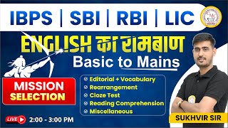 IBPS POCLERK amp RRB POCLERK 2024  English Rearrangement Of Sentences Tricks  By Sukhvir Sir [upl. by Nuawed]