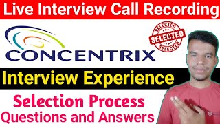 Concentrix Interview Questions And Answers  Concentrix Amcat Test Questions  Concentrix Experience [upl. by Clim628]