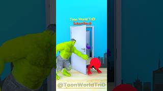 💔 SpiderMan Falls Into Hulk’s Door Show Some Love 🚪😂 gta [upl. by Rexferd]