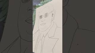 Ambedkar jayanti special Dr Babasaheb Ambedkar drawing drawing popular trending viral art [upl. by Ydasahc]