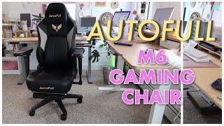 The BEST and most comfy AutoFull M6 Gaming Chair  Cozy Home Office  unboxing amp full review [upl. by Eberly]