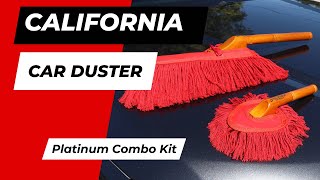 California Car Duster Platinum Combo Kit with Original Car Duster and Platinum Mini Duster [upl. by Rees665]