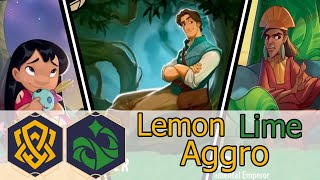 Lemon  Lime Aggro  Lorcana Gameplay [upl. by Aciretal]