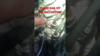 Yanmar 4LHASTP fuel injector oring leaking [upl. by Palmer]