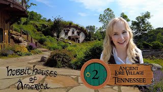 Hobbit Houses of America Ancient Lore Village  Knoxville Tennessee [upl. by Glaab]