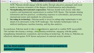 PAKISTAN AFFAIRS PAST PAPERS 2021 BY MISBAH RABBANI [upl. by Mitinger]