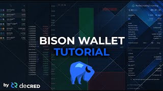 Bison Wallet Tutorial Trustless AtomicSwap Trading [upl. by Leuams113]