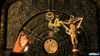 Skyrim golden claw door rings puzzle solution [upl. by Esinej]