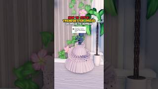 styling TRENDSETTER dress WITHOUT MADOKA SKIRT on Dress to Impress dresstoimpress roblox dti [upl. by Sanson]