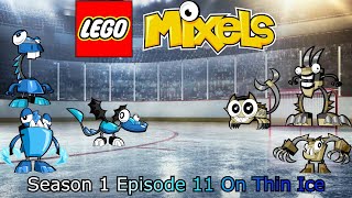 Lego Mixels Reboot S1 Ep11 On Thin Ice Stop Motion [upl. by Ecirpac544]