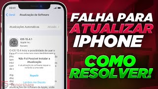 iPhone NÃO Instala a Atualização do iOS 1817 Resolva AGORA [upl. by Derfnam920]