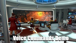 Star Trek Bridge Crew Voice Commands Demo [upl. by Eedyah]