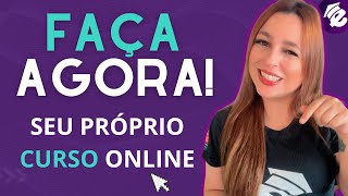 COMO CRIAR E VENDER SEU CURSO ONLINE EM 2024 [upl. by Nillek203]