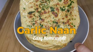 Naan Bread Recipe  Garlic Naan Bread Recipe  How to Make Naan Bread [upl. by Woods]