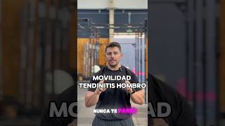 tendinitis tendinite shouldermobility shoulderworkout personaltrainer mobilityworkout tips [upl. by Anelram329]