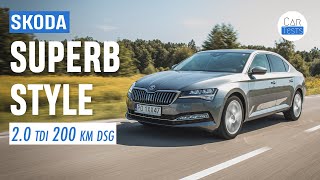 Skoda Superb Style 2023 20 TDI 200 KM Wciąż atrakcyjny wybór  test i jazda próbna [upl. by Vally320]