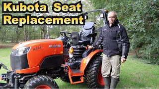 Why I replaced the seat of my Kubota B2261 Compact Tractor with the Grammer Maximo MSG95G721 [upl. by Bushweller975]