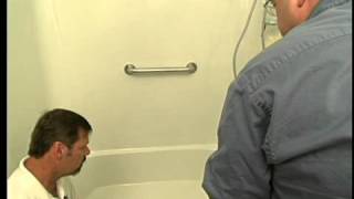 Bathroom Safety Installing Grab Bars amp The Easy Step [upl. by Akoyn591]