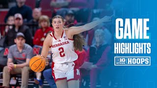 North Alabama at Nebraska  Highlights  Big Ten Womens Basketball  11192024 [upl. by Rushing636]