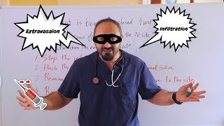 NCLEX 101  Extravasation vs Infiltration [upl. by Sliwa430]