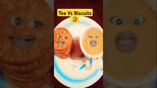 Tea Vs Biscuits 😂shorts [upl. by Frasquito]