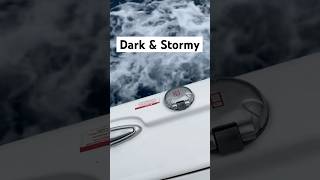 Dark amp Stormy on the Tidewater 27 Custom trolling fishing fishinggear boating offshorefishing [upl. by Lamond]