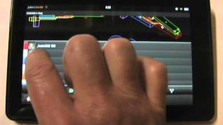 Kindle Fire with AutoCAD WS App Tutorial Android Autodesk Acad Tablet [upl. by Malloch]