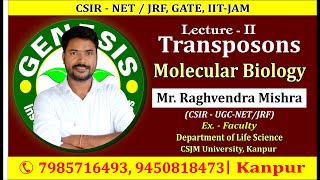 Types of Transposons Molecular Biology  CSIR NETJRF  GATE  Life science  ICMR IITJAM [upl. by Lednam]