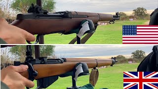 Pt2 M1 Garand vs Lee Enfield No 4 Mk II Long Range 650 Yards [upl. by Livingston]