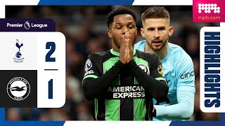 PL Highlights Tottenham 2 Brighton 1 [upl. by Coughlin]