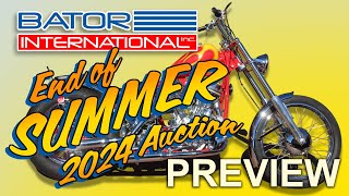 Bator Classic End Of Summer 2024 Auction Promo 3 [upl. by Almita]