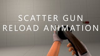 TF2 Scatter Gun Reload Animation but its Realistic [upl. by Atinal277]