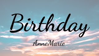 AnneMarieBirthdayLyrics [upl. by Ennahoj]