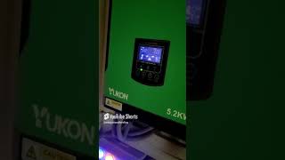 52KW Inverex Yukon Hybrid Inverter 48VDC Design digital display 48VDC Design Dark Green Color [upl. by Atoel401]