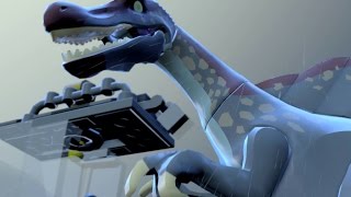 LEGO Jurassic World – Escape the Indoraptor – The Library [upl. by Katz]