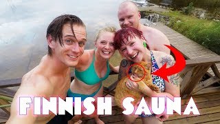 Extreme Löyly REAL Finnish sauna experience  ft Beyond The Press [upl. by Brandea]