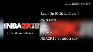 Major Lazer MØ DJ Snake  Lean On Official Clean [upl. by Ellinger]