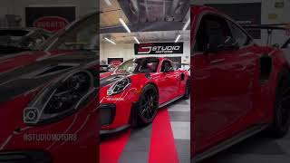 Porsche GT2RS in Red with Red interior and Weissach pack porsche gt2rs porschegt2rs [upl. by Namialus]