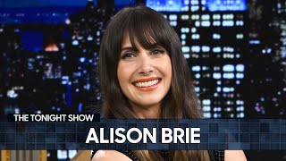 Alison Brie Accidentally Manifested Working with Annette Bening Extended [upl. by Nyleek206]