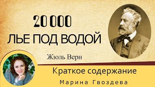 Краткое содержание 20 000 лье под водой Верн Ж Пересказ романа за 30 минут [upl. by Sirej]