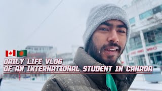 Bangladeshi Student life vlog here in Canada  Abid  🇧🇩🇨🇦 [upl. by Campney]