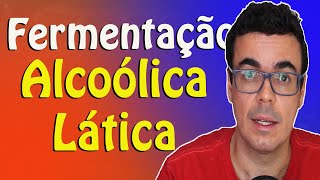 Fermentação Alcoólica e Lática [upl. by Annohsal]