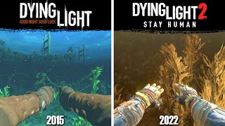 Dying Light vs Dying Light 2  Water Physics Comparison [upl. by Tletski328]